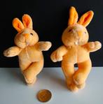 2 oranje paashaasjes paashaas knuffel - Pasen, Enlèvement ou Envoi, Neuf