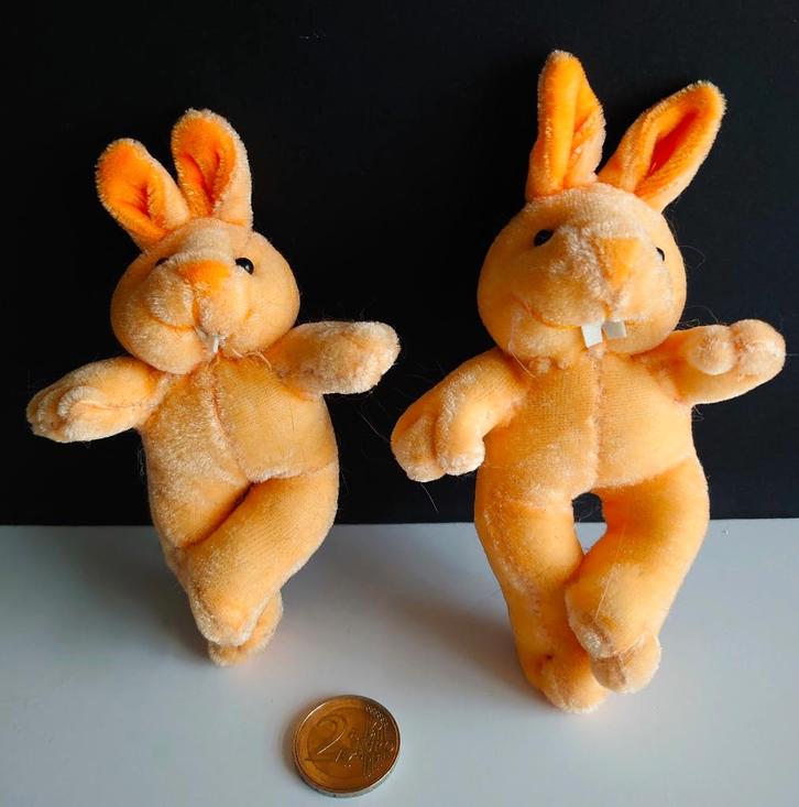 2 oranje paashaasjes paashaas knuffel - Pasen, Diversen, Pasen, Nieuw, Ophalen of Verzenden