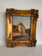 Schilderij olieverf op paneel, Ophalen of Verzenden