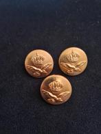 Boutons militaire belge Gent ABBL Belgique aviation aviateur, Enlèvement ou Envoi, Armée de l'air