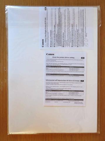Canon PP-201 Photo Paper Extra glossy II 265 g/m² A4 19 blad beschikbaar voor biedingen