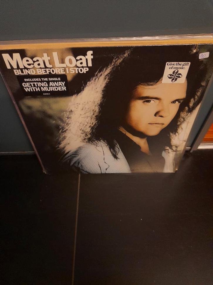 lp - meat loaf - blind before i stop - sealed - vak 8, Cd's en Dvd's, Vinyl | Hardrock en Metal, Nieuw in verpakking, Ophalen of Verzenden