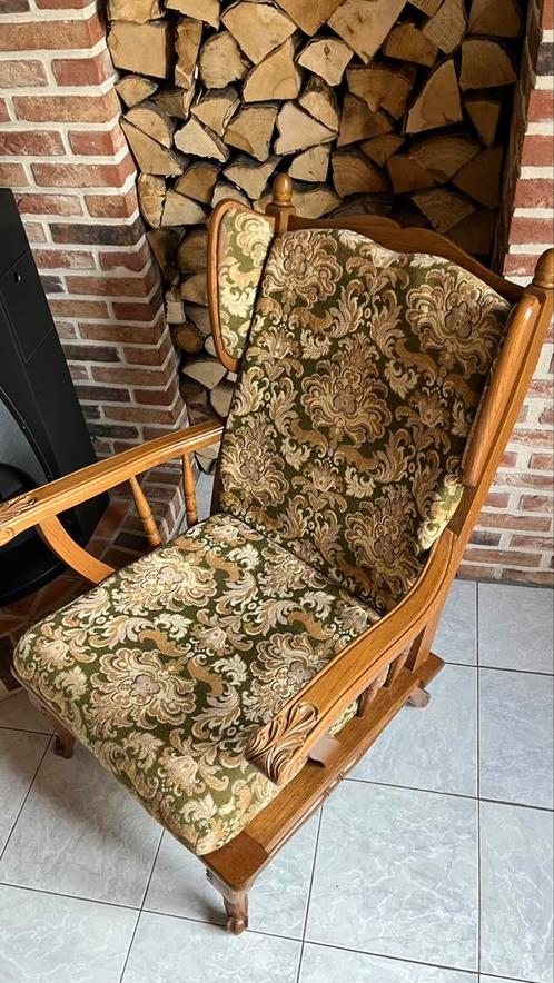 Rustieke zetel jaren ‘70, Antiek en Kunst, Antiek | Meubels | Stoelen en Sofa's, Ophalen