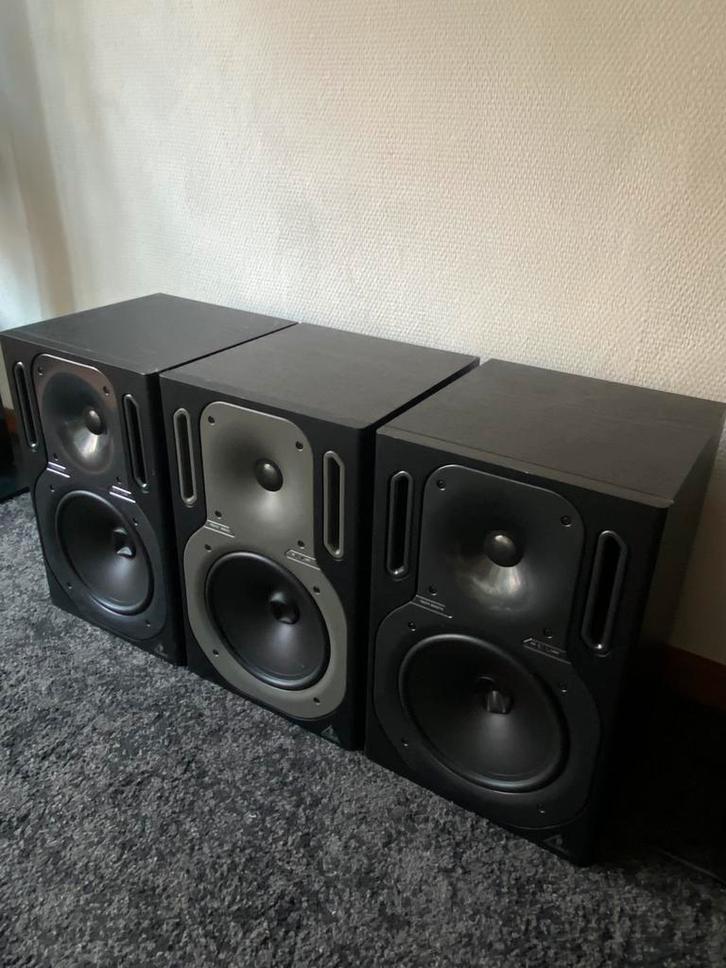 drie Behringer Truth B2031A studio monitors, Audio, Tv en Foto, Luidsprekerboxen, Gebruikt, 120 watt of meer, Overige merken, Ophalen