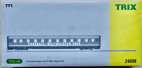 TRIX HO - 24608 - VOETBAL - WELTMEISTER 1954, Hobby en Vrije tijd, Modeltreinen | H0, Nieuw, Wagon, Trix, Ophalen of Verzenden