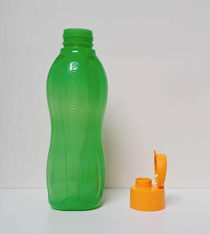 Tupperware™ « Bouteille EcoPlus » 750 ml - vert et orange, Maison & Meubles, Cuisine| Tupperware, Neuf, Autres types, Vert, Orange