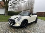 MINI Cooper Cabrio 1.5A 64000km/automaat /nav/pdc/verwzetel, Auto's, 4 zetels, Cabriolet, Wit, Grijs