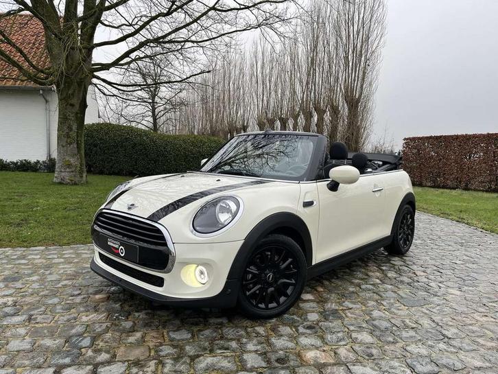 MINI Cooper Cabrio 1.5A 64000km/automaat /nav/pdc/verwzetel, Auto's, Mini, Bedrijf, Cabrio, ABS, Airbags, Airconditioning, Android Auto