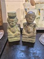 Deux statuettse kongo en bronze. 11 cm de haut. 150 EUR/pc, Ophalen