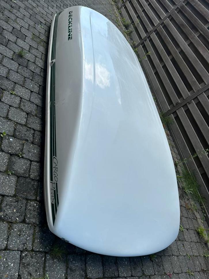 Grote glasvezel deckline dakkoffer, Auto diversen, Dakkoffers, Gebruikt, Ophalen