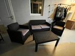 Lounge set, Comme neuf, Rotin, 4 places, Enlèvement