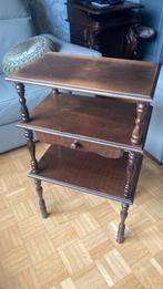 Oud houten rek, Ophalen