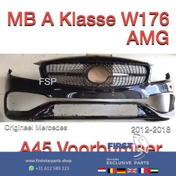 W176 Facelift AMG Voorbumper Mercedes A Klasse 2018 Diamond disponible aux enchères