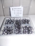Ronde loodkoppen voor zeebaars, Ophalen, Nieuw, Complete set