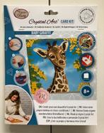 nieuwe DIY set Diamond Painting Crystal Art giraffe, Ophalen of Verzenden, Nieuw, Knutselwerk