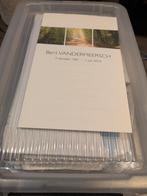 Bert Vandermeersch rouwkaart, Enlèvement ou Envoi, Carte de condoléances