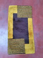 Leuk Retro Vloerkleed 130 x 68, Ophalen, Gebruikt, Bruin, 50 tot 100 cm