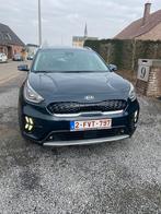 Kia Niro HEV hybride. Full option 3 jaar garantie, Auto's, Kia, Euro 6, Blauw, Leder, Bruin