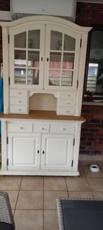 Landelijke vitrinekast, Ophalen, Gebruikt, 100 tot 150 cm, Landelijk