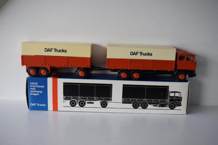 TE KOOP LION TOYS DAF 2800 DAF TRUCKS, Hobby en Vrije tijd, Modelauto's | 1:50, Zo goed als nieuw, Bus of Vrachtwagen, Lion Toys