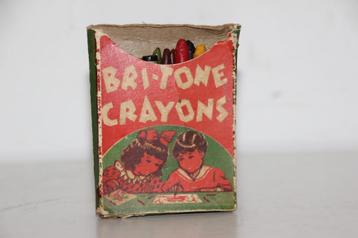 US WW2 kleurpotlooddoos „Bri-Tone Crayons”  beschikbaar voor biedingen