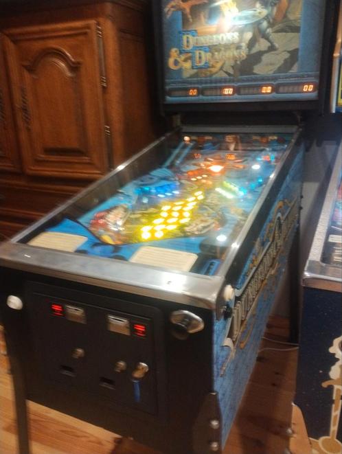 Vend flipper Bally Dungeons & Dragons, Verzamelen, Automaten | Flipperkasten, Gebruikt, Bally, Ophalen of Verzenden