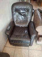 relax zetel, Huis en Inrichting, Zetels | Zetels, Ophalen, Gebruikt, Eenpersoons, Leer