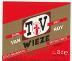 Bieretiket Van Roy Wieze : TV #5 (92-94), Verzamelen, Biermerken, Verzenden, Nieuw, Overige typen, Overige merken