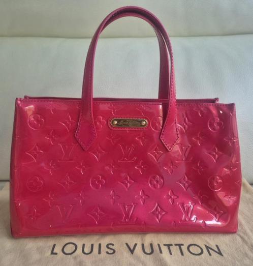 Louis Vuitton Vernis Wilshire PM Rose Pop, Handtassen en Accessoires, Tassen | Damestassen, Zo goed als nieuw, Handtas, Roze, Ophalen of Verzenden
