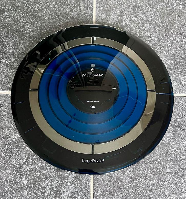 Design Smart Wegschaal Medisana., Elektronische apparatuur, Weegschalen, Gebruikt, 100 kg of meer, Ophalen