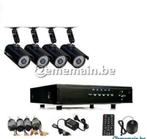 Kit 4 caméras de surveillance avec dvr nouveau, TV, Hi-fi & Vidéo, Enlèvement ou Envoi, Neuf