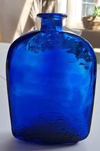 bouteille bleue de cobalt, Comme neuf, Enlèvement