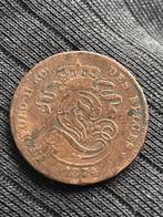 Leopold II 2 cent 1874 Frans, Postzegels en Munten, Ophalen, Overig, Losse munt