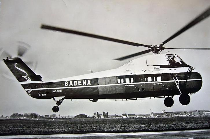 GEZOCHT -Sabena - helicopters- Sikorsky, Verzamelen, Sabenasouvenirs, Zo goed als nieuw, Ophalen of Verzenden
