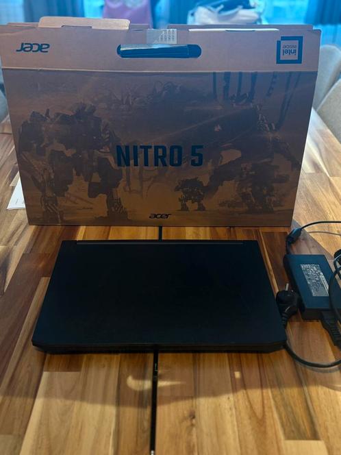 Acer Nitro 5 Gaming Laptop Zo goed als nieuw doos en lader, Computers en Software, Windows Laptops, Zo goed als nieuw, 15 inch