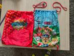 2 turnzakken paw patrol en torfs, Kinderen en Baby's, Ophalen of Verzenden, Gebruikt