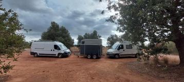 Inruil voor een camper met douche