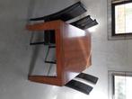 Tafel en 6 stoelen, Rectangulaire, Modern, Autres essences de bois, 50 à 100 cm
