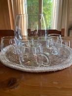 Sangria bowl met 6 tassen, Huis en Inrichting, Keuken | Servies, Ophalen, Nieuw, Glas, Glas of Glazen