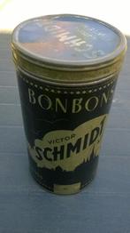 Boîte en fer blanc Bonbons Victor Schmidt, Autres marques, Utilisé, Enlèvement ou Envoi, Autre