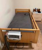Medisch bed, Huis en Inrichting, Slaapkamer | Bedden, Eenpersoons, Bruin, Ophalen of Verzenden, Zo goed als nieuw
