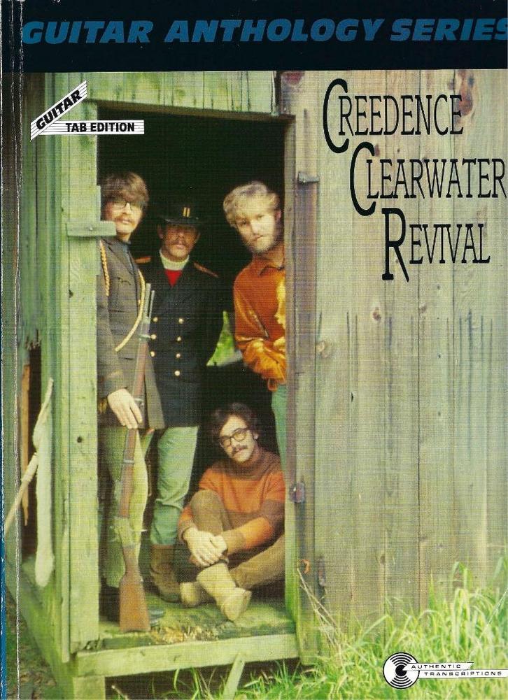 Creedence Clearwater Revival - 20 hit songs - Guitar Tabs, Boeken, Muziek, Gelezen, Artiest, Ophalen of Verzenden