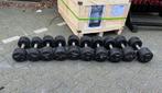 Lifemaxx Rubberen Dumbells 12-20 KG Gewichten, Sport en Fitness, Fitnessmaterialen, Gebruikt, Dumbbell, Ophalen