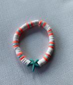 Clay beaded bracelet - starfish, Handtassen en Accessoires, Kindersieraden, Nieuw, Verzenden
