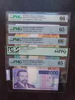 Complete série gecertificeerde topkwaliteit 100-2000 Frank!!, Postzegels en Munten, Bankbiljetten | België, Ophalen of Verzenden
