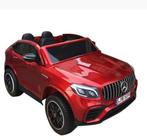 Elektrische Kinderauto MERCEDES GLC63-AMG 4X4 MP4 Rood Metal, Kinderen en Baby's, Speelgoed | Buiten | Accuvoertuigen, Ophalen