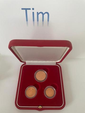 Monaco 2005 set 1-2-5 cent BE beschikbaar voor biedingen