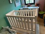 Babybed, Kinderen en Baby's, Kinderkamer | Bedden, Ophalen, Gebruikt, 70 tot 85 cm, Minder dan 140 cm
