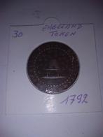 Engeland token 1792, Verzamelen, Ophalen of Verzenden