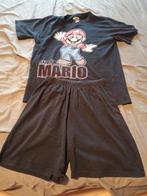 Pyjashort Super Mario, Kleding | Heren, Pyjama's, Verzenden, Gedragen, Maat 46 (S) of kleiner
